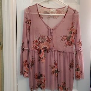 Adorable boho top